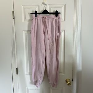 Aerie Light Pink Joggers Size: S